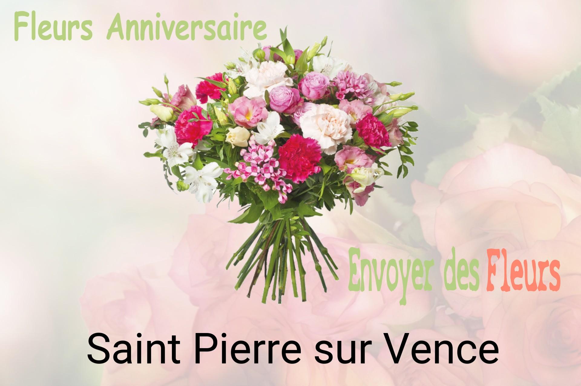 Bouquet de fleurs d’anniversaire livré à Saint-Pierre-sur-Vence