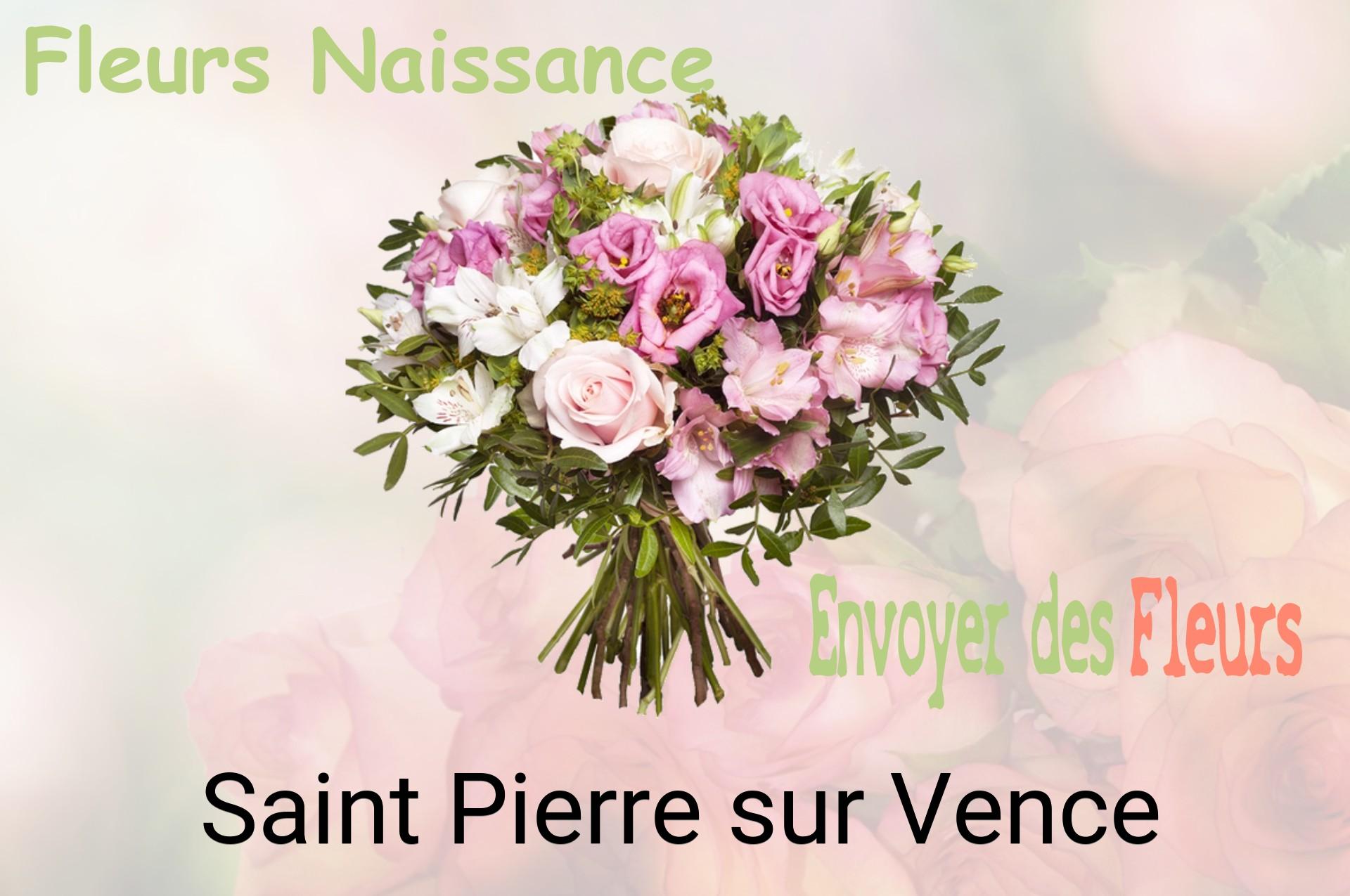 Bouquet de fleurs de naissance livré à Saint-Pierre-sur-Vence